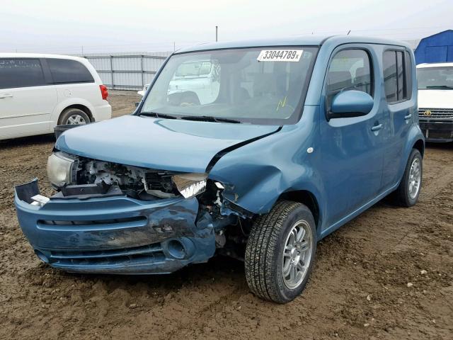 JN8AZ28R19T115974 - 2009 NISSAN CUBE BASE TEAL photo 2