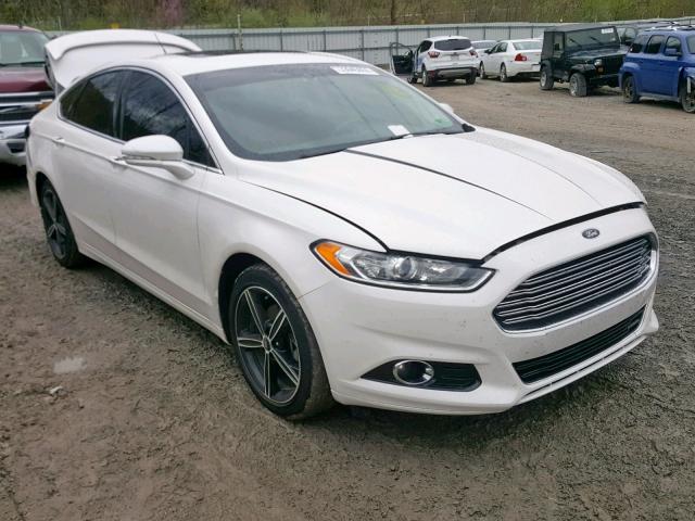 3FA6P0K95FR168524 - 2015 FORD FUSION TIT WHITE photo 1