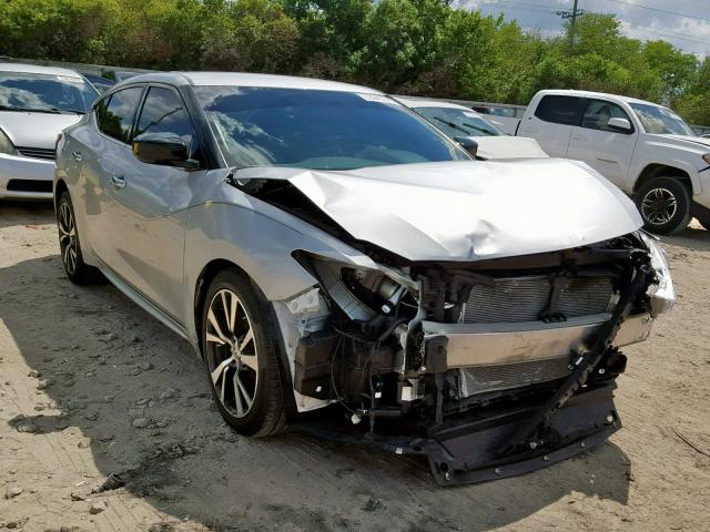 1N4AA6AP7HC414201 - 2017 NISSAN MAXIMA 3.5 SILVER photo 1