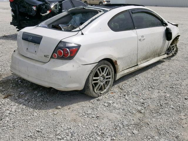 JTKDE167990281203 - 2009 TOYOTA SCION TC WHITE photo 4