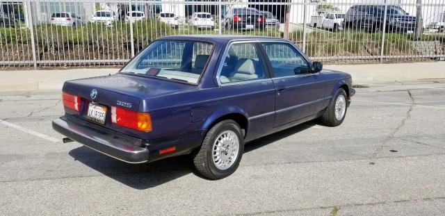 WBAAB6403H1687974 - 1987 BMW 325 E AUTO BLUE photo 4