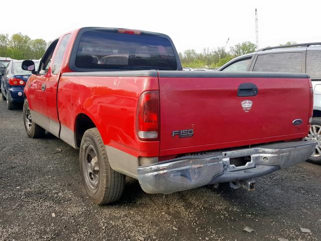 2FTRX17234CA90954 - 2004 FORD F-150 HERI RED photo 3