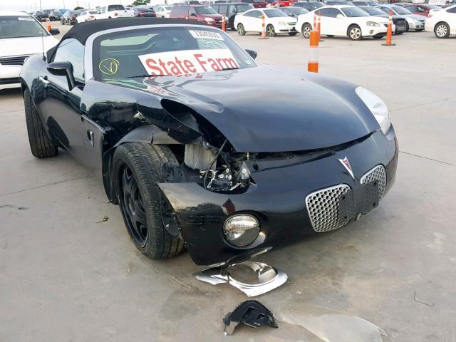 1G2MB35BX8Y102026 - 2008 PONTIAC SOLSTICE BLACK photo 1