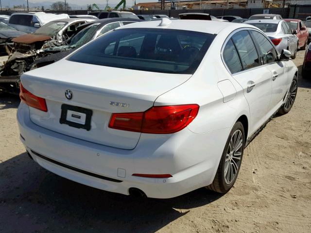 WBAJA5C36HWA35400 - 2017 BMW 530 I WHITE photo 4