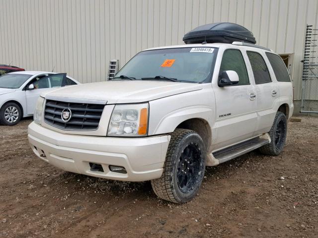 1GYEK63N43R257960 - 2003 CADILLAC ESCALADE L WHITE photo 2