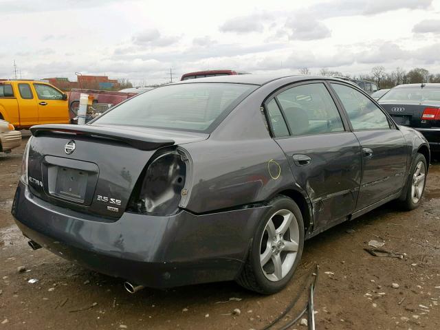 1N4BL11D16C234149 - 2006 NISSAN ALTIMA SE GRAY photo 4