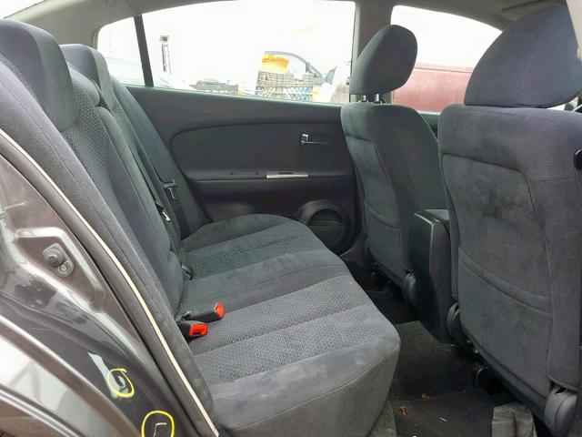 1N4BL11D16C234149 - 2006 NISSAN ALTIMA SE GRAY photo 6