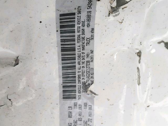 3C6TRVAG2GE127238 - 2016 RAM PROMASTER 白色 照片 10