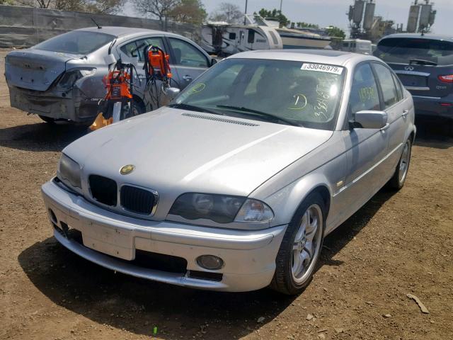 WBAAV53461FJ64625 - 2001 BMW 330 I SILVER photo 2