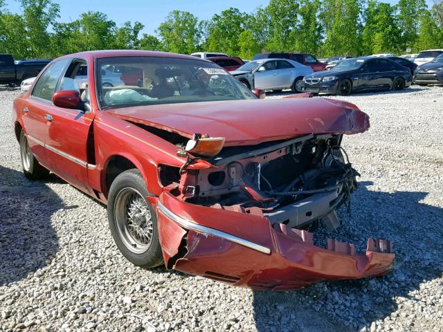 2MEFM75W3XX638452 - 1999 MERCURY GRAND MARQ RED photo 1