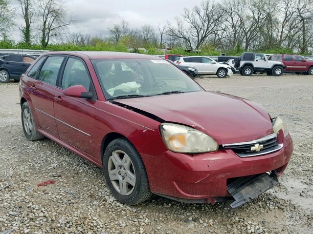 1G1ZT63826F164724 - 2006 CHEVROLET MALIBU MAX 栗色 照片 1