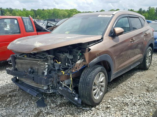 KM8J33A46GU207618 - 2016 HYUNDAI TUCSON LIM BROWN photo 2