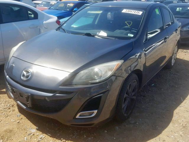 JM1BL1S5XA1105395 - 2010 MAZDA 3 S GRAY photo 2