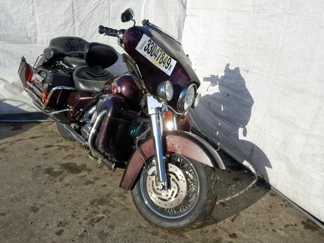 1HD1FCW3X5Y612753 - 2005 HARLEY-DAVIDSON FLHTCUI MAROON photo 1