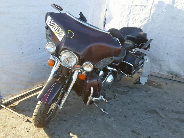 1HD1FCW3X5Y612753 - 2005 HARLEY-DAVIDSON FLHTCUI MAROON photo 2