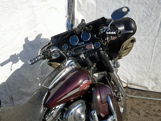 1HD1FCW3X5Y612753 - 2005 HARLEY-DAVIDSON FLHTCUI MAROON photo 5