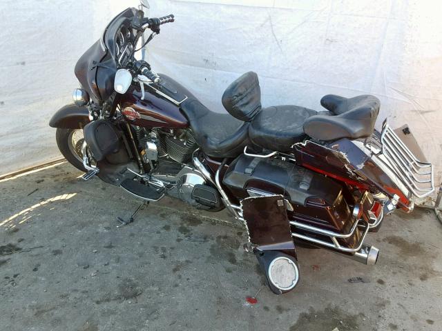 1HD1FCW3X5Y612753 - 2005 HARLEY-DAVIDSON FLHTCUI MAROON photo 9