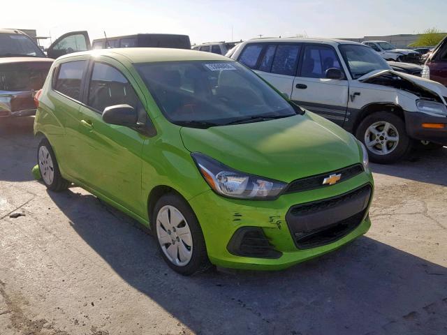 KL8CB6SA4GC617788 - 2016 CHEVROLET SPARK LS GREEN photo 1