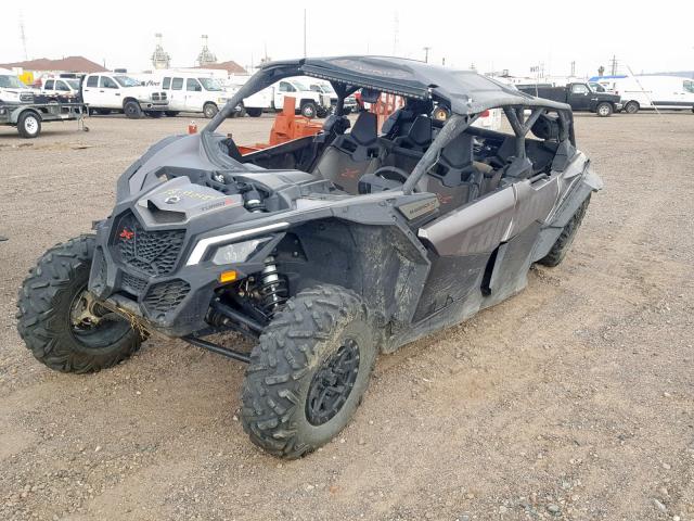 3JBVEAW42JK000456 - 2018 CAN-AM MAVERICK X BLACK photo 2