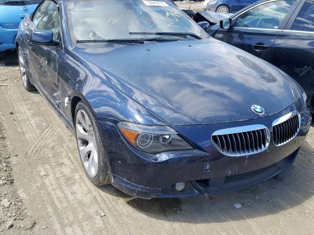 WBAEK13486CN79876 - 2006 BMW 650 I BLUE photo 1