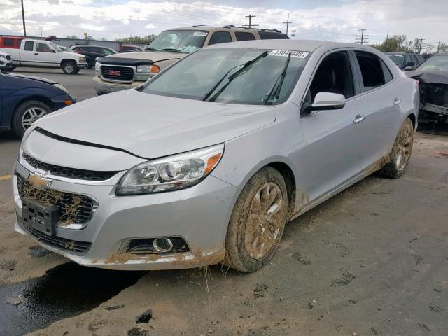 1G11F5SL8FF151464 - 2015 CHEVROLET MALIBU LTZ 银色 照片 2