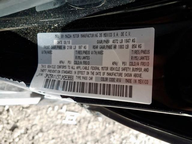 3MZBN1V37JM253668 - 2018 MAZDA 3 TOURING  photo 10