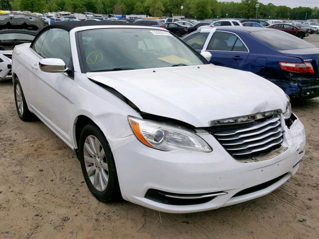 1C3BC2EB8BN547906 - 2011 CHRYSLER 200 TOURIN WHITE photo 1