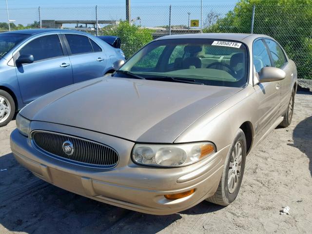 1G4HP52K75U176047 - 2005 BUICK LESABRE CU GOLD photo 2