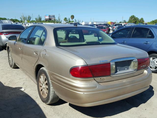 1G4HP52K75U176047 - 2005 BUICK LESABRE CU GOLD photo 3