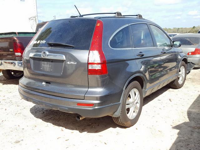 JHLRE4H76AC010259 - 2010 HONDA CR-V EXL  photo 4