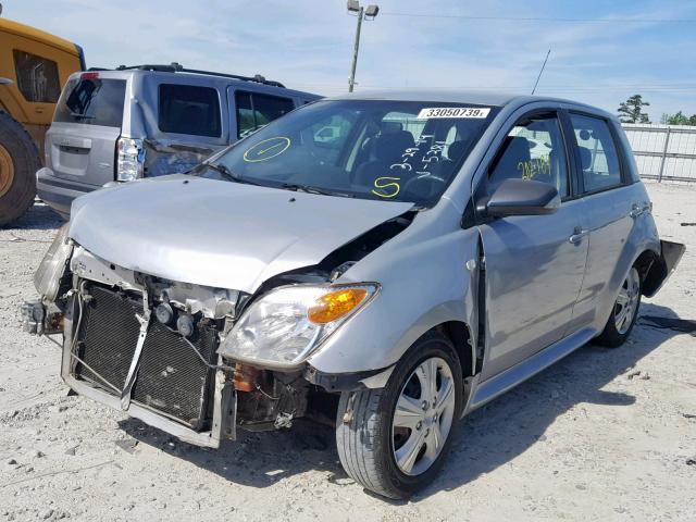 JTKKT624460137463 - 2006 TOYOTA SCION XA SILVER photo 2