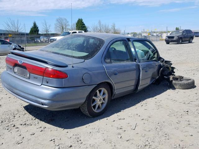 1FAFP66L3YK138177 - 2000 FORD CONTOUR SE BLUE photo 4