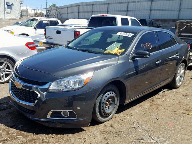 1G11F5SL3FF341415 - 2015 CHEVROLET MALIBU LTZ BLACK photo 2