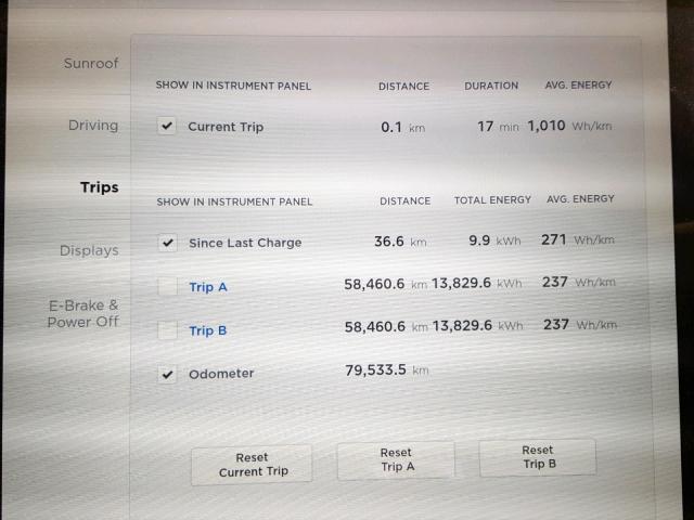 5YJSA1E26GF136604 - 2016 TESLA MODEL S أبيض صورة 8