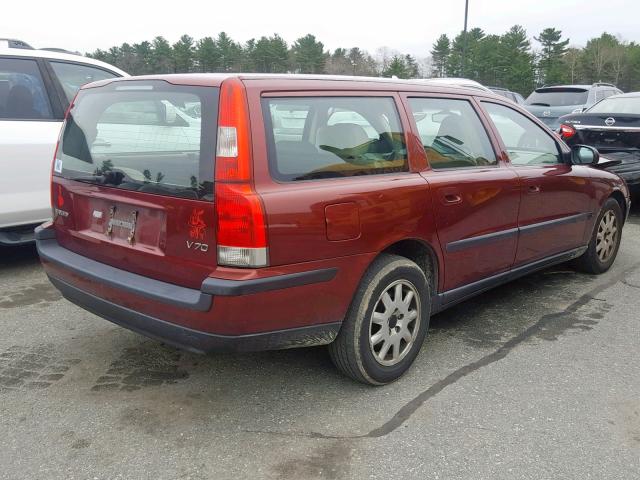 YV1SW61R522211834 - 2002 VOLVO V70 ORANGE photo 4