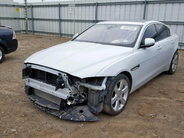 SAJAD4BG6HA963146 - 2017 JAGUAR XE PREMIUM WHITE photo 2