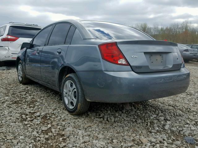 1G8AJ52F24Z147500 - 2004 SATURN ION LEVEL CHARCOAL photo 3