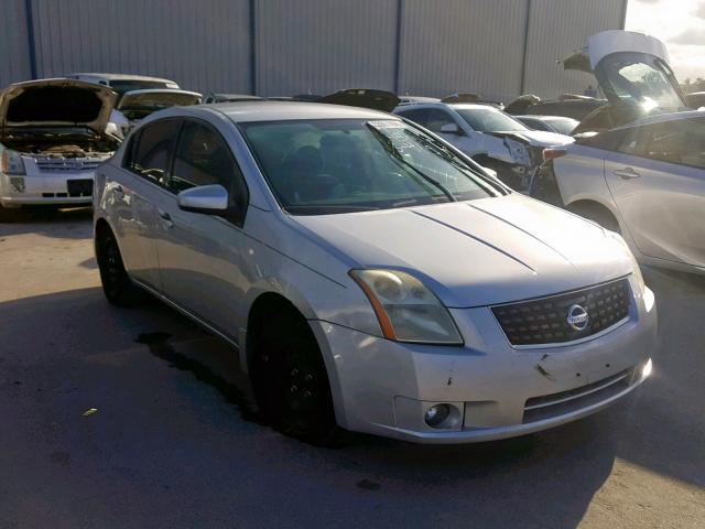 3N1AB61E18L759480 - 2008 NISSAN SENTRA 2.0 SILVER photo 1