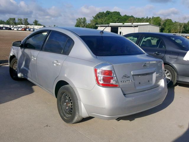 3N1AB61E18L759480 - 2008 NISSAN SENTRA 2.0 SILVER photo 3