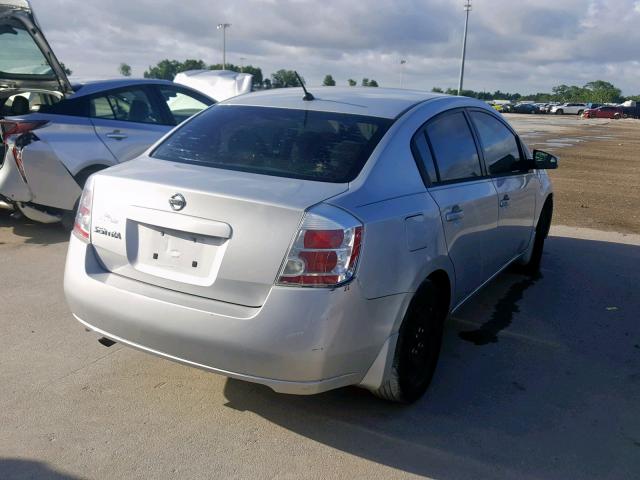 3N1AB61E18L759480 - 2008 NISSAN SENTRA 2.0 SILVER photo 4