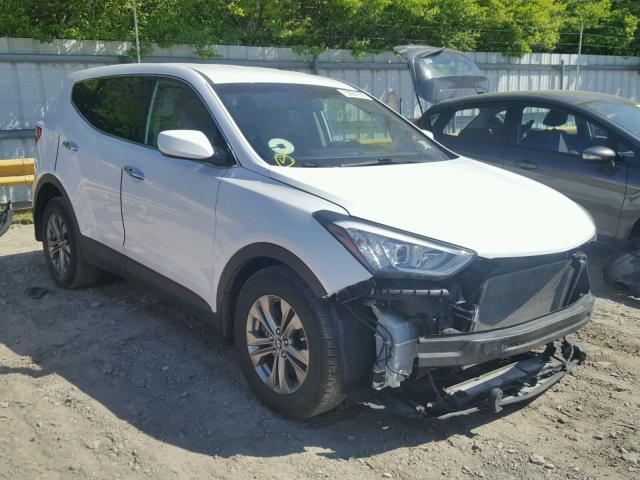 5XYZT3LBXEG147795 - 2014 HYUNDAI SANTA FE S WHITE photo 1