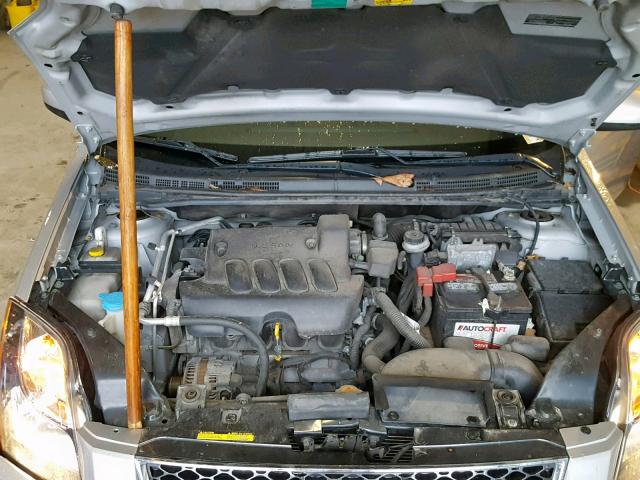 3N1AB6AP6CL683748 - 2012 NISSAN SENTRA 2.0 SILVER photo 7