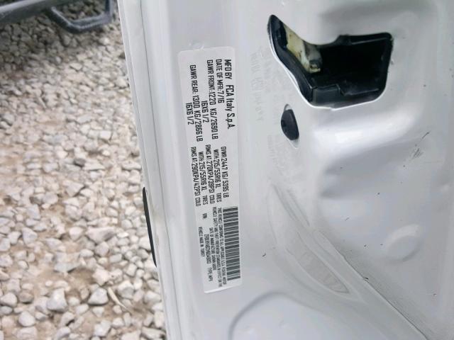 ZFBERFAB2H6D49013 - 2017 RAM PROMASTER 白色 照片 10