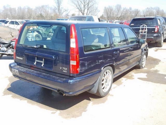 YV1LW5640W2457840 - 1998 VOLVO V70 GLT BLUE photo 4