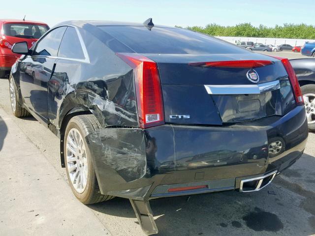 1G6DC1E35E0101949 - 2014 CADILLAC CTS PERFOR BLACK photo 3