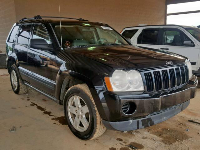 1J8GR48K15C571657 - 2005 JEEP GRAND CHER BLACK photo 1