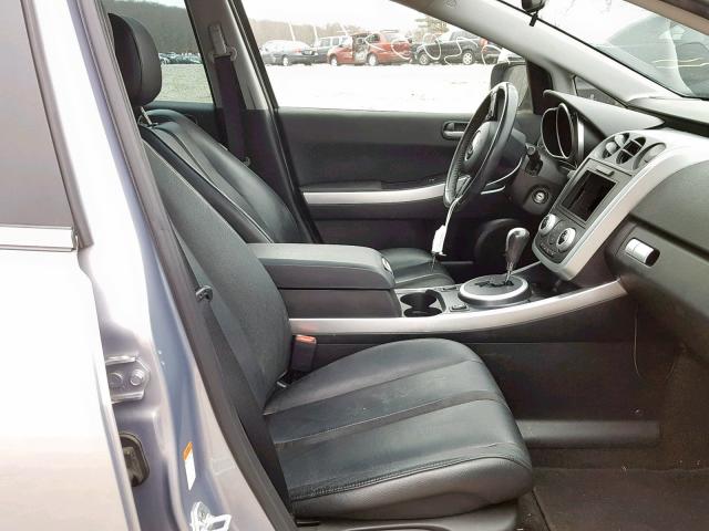 JM3ER293670138678 - 2007 MAZDA CX-7 SILVER photo 5