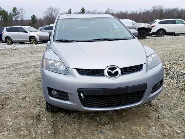 JM3ER293670138678 - 2007 MAZDA CX-7 SILVER photo 9