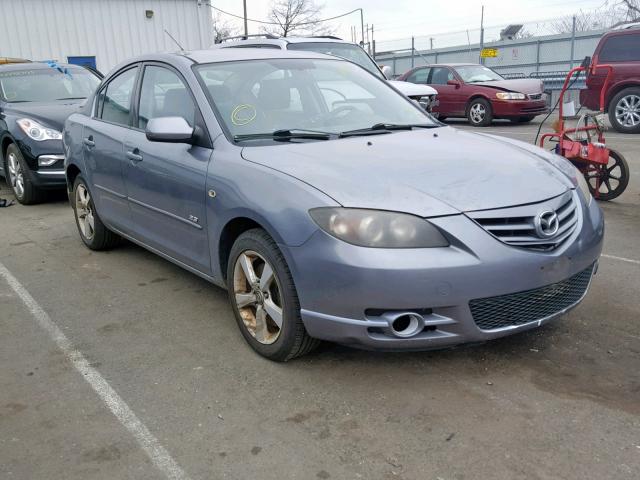 JM1BK123251259820 - 2005 MAZDA 3 S GRAY photo 1