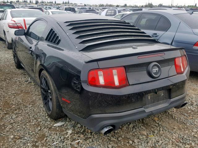 1ZVBP8CF4C5228767 - 2012 FORD MUSTANG GT BLACK photo 3